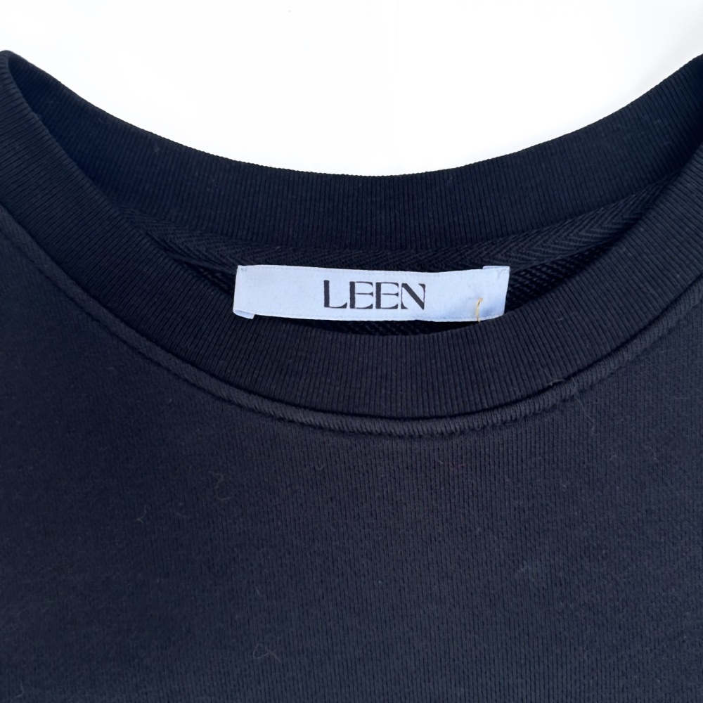 Leen Sheridan Oiron Terry Vest in Black Organic Cotton - Size large - Picture 4 of 8